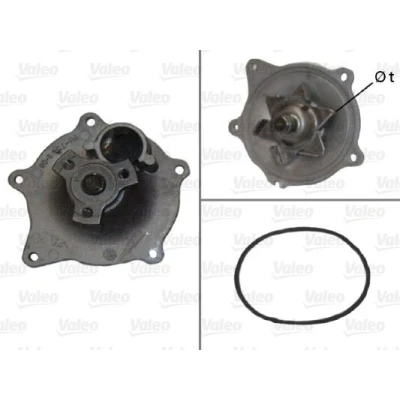 Imagem de VALEO 506454 Bomba de água sem polia com juntas tampa DODGE: Caravan III MPV, CHRYSLER: VOYAGER 2