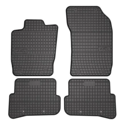 Imagem de FROGUM 0734 Conjunto de tapete chão Borracha à frente e atrás 4 preto AUDI: A1 Hatchback, Sportback