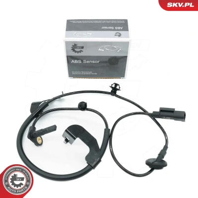 Imagem de ESEN SKV 06SKV434 Sensor de ABS à frente, lado direito 2 860 930 preto Plástico