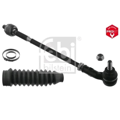 Imagem de FEBI BILSTEIN 49074 Barra de direcção Eixo dianteiro, lado direito com porcas braçadeiras, foles ProKit SEAT: Ibiza 2