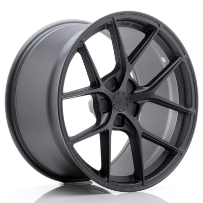 Imagem de Jante de alumínio japan racing sl01 8x17 5x100 et35 cinzento mate