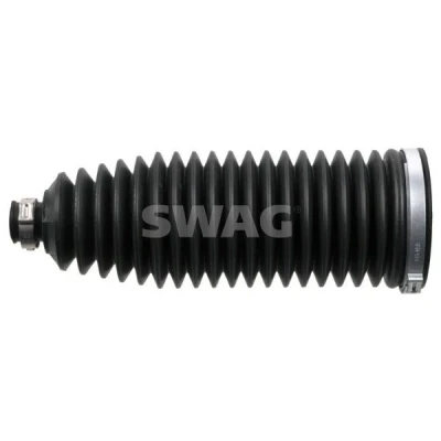 Imagem de SWAG 20 94 3550 Jogo de foles, direcção Termoplástico Eixo dianteiro, lado esquerdo, direito com braçadeiras BMW: 4 Coupe