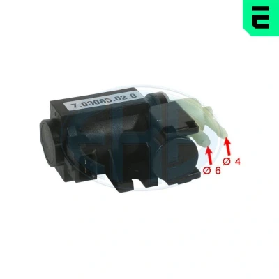 Imagem de ERA 555057A Transmissor de pressão, controlo dos gases escape OPEL: Astra H Caravan, Van, Corsa C Hatchback, HYUNDAI: Elantra III Sedan