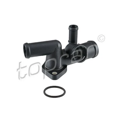 Imagem de TOPRAN 113 859 Flange Plástico de cabeça cilíndrica, do lado frontal, da caixa velocidades com retentor VOLKSWAGEN: Golf 4, Bora Sedan