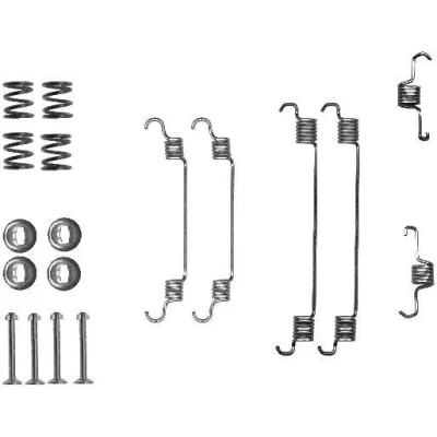 Imagem de TEXTAR 97032000 Kit de acessórios, maxilas do travão TOYOTA: Yaris I Hatchback, CITROËN: C1