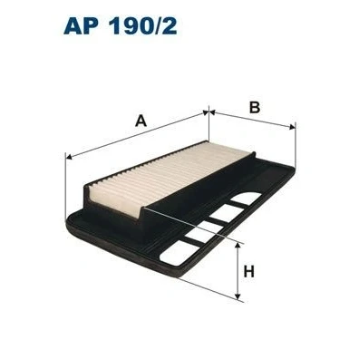 Imagem de FILTRON AP 190/2 Filtro de ar 50 160 306 Cartucho filtrante OPEL: Agila A, SUZUKI: IGNIS 2, Wagon R+ II Hatchback