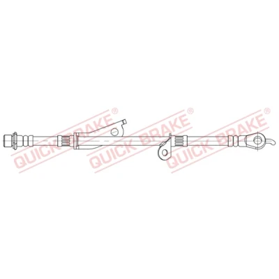 Imagem de QUICK BRAKE 58.879 Mangueira de Travão 675