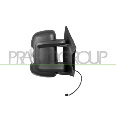 Imagem de espelho retrovisor Prasco FT9307006 à direita preto manual Braço do curto, convexo, sem cor FIAT: Ducato III Van