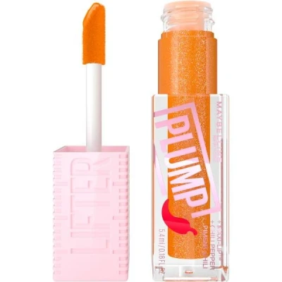 Imagem de Maybelline Lifter Gloss Plumping Lip Lasting Hydration Formula With Hyaluronic Acid and Chilli Pepper (Various Shades) Red Flag