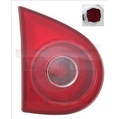 Imagem de TYC 17 0054 61 2 Farolim esquerda parte interior sem porta lâmpadas VOLKSWAGEN: Golf 5