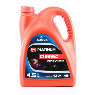 Imagem de Orlen Platinum Classic SEMISYNTHETIC 10W 40 4l Óleo do motor QFS412B60 TOYOTA: Yaris I Hatchback, RENAULT: 4 Carrinha, SUZUKI: Vitara SUV