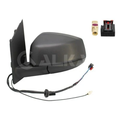 Imagem de Espelho retrovisor Alkar 6143830 esquerda elétrico aquecível, convexo, com antena