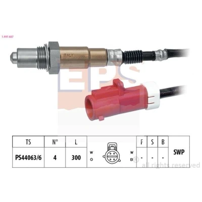Imagem de FACET 10.7687 Sonda lambda Made in Italy OE Equivalent com aquecimento, plana, Rosca pré lubrificada FORD: FIESTA 6, 5