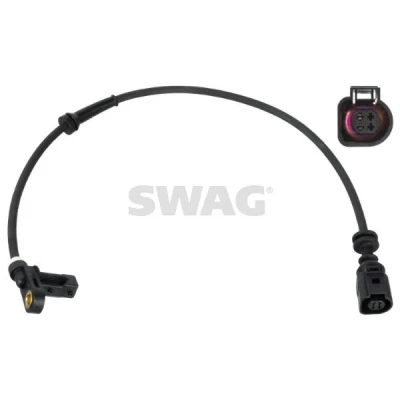Imagem de SWAG 33 10 1316 Sensor de ABS Eixo dianteiro, lado esquerdo, direito 490 VOLKSWAGEN: Sharan I, SEAT: Alhambra I
