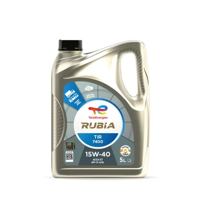 Imagem de Total Rubia TIR 7400 15W 40 5l Óleo do motor 148585 MERCEDES BENZ: Classe C Sedan, A, T modell, SMART: City Coupe, Fortwo I Coupe