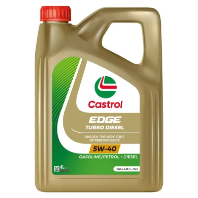Imagem de Castrol EDGE TURBO DIESEL 5W 40 4l Óleo do motor 15F819 AUDI: A4 B6 Avant, A3 Sportback, Hatchback, RENAULT: MEGANE 2 Stufenheck
