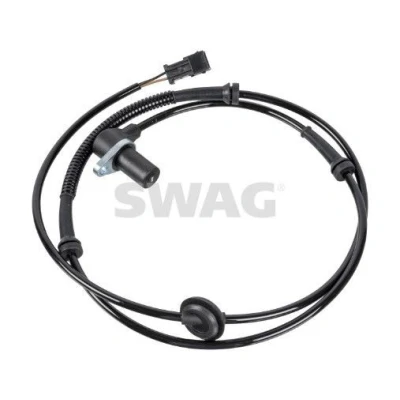 Imagem de SWAG 33 11 1267 Sensor de ABS Eixo traseiro esquerdo, direito 1370mm AUDI: A4 B6 Sedan, B7 Avant, B6/B7 Cabrio