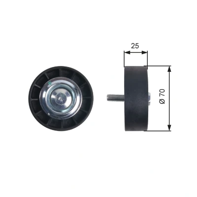 Imagem de GATES T36402 Polia de Desvio FleetRunner Micro V Stretch Fit PEUGEOT: Boxer Van