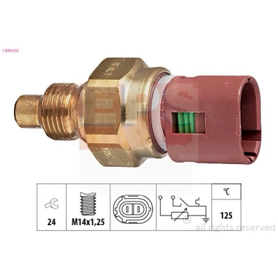 Imagem de EPS 1.830.532 Sensor da Temperatura do Líquido de Refrigeração Made in Italy OE Equivalent RENAULT: CLIO 1, LAGUNA 1