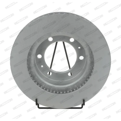 Imagem de FERODO DDF2606C Disco de travão 319 28 6 139,7 ventilado revestido sem parafusos TOYOTA: HILUX VIII Pick up, 3 up
