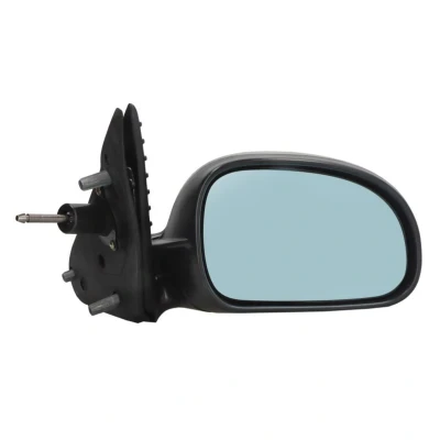 Imagem de Espelho retrovisor Blic 5402 04 1115391P à direita com subcapa mecânico convexo, tom azul