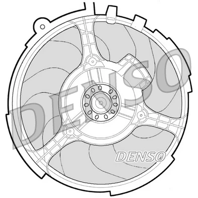 Imagem de DENSO DER09060 Ventilador de Radiador 12