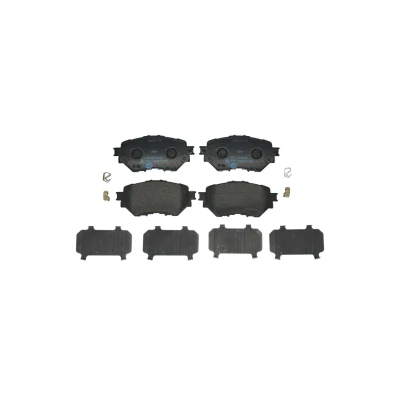 Imagem de HELLA 8DB 355 032 091 Jogo de pastilhas para travão disco não preparado indicador aviso desgaste com acessórios MAZDA: 3 Sedan