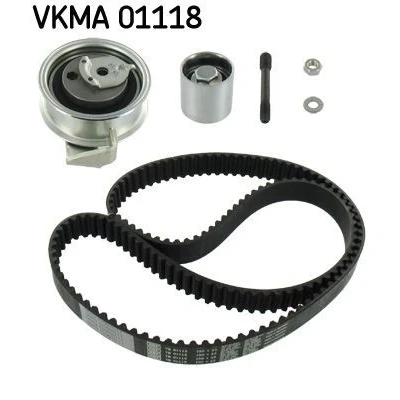 Imagem de SKF VKMA 01118 Jogo de correias dentadas 150 com perfil dentado arredondado SEAT: Ibiza 3, VOLKSWAGEN: Polo IV Hatchback
