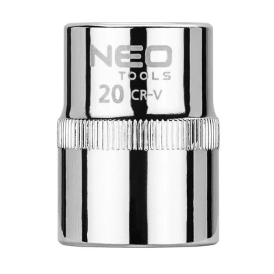 Imagem de NEO TOOLS Chave de caixa 1/2polegadas 3124 20 mm aço cromo vanádio SuperLock 08 020
