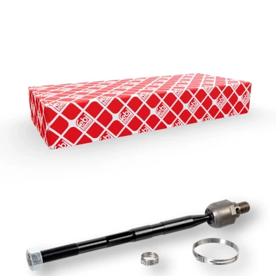 Imagem de FEBI BILSTEIN 44446 Barra Axial da Direção Eixo dianteiro, lado esquerdo, direito 284 com porca de segurança braçadeiras