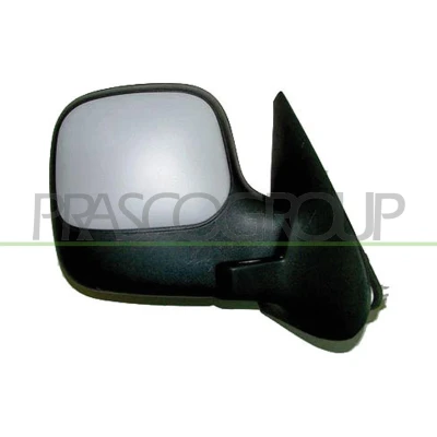 Imagem de Espelho retrovisor Prasco PG9047143 à direita com subcapa manual aquecível, ajustável pelo interior, ajuste: por cabo de aço