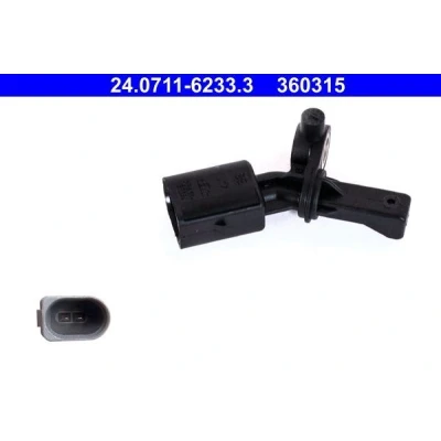 Imagem de ATE 24.0711 6233.3 Sensor de ABS sem cabo SEAT: Ibiza 4 Sportcoupe, 3, 4, VOLKSWAGEN: Polo V Hatchback, IV SKODA: Fabia 2