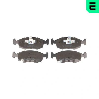 Imagem de OPTIMAL BP 12555 Jogo de pastilhas para travão disco Eixo dianteiro com avisador sonoro desgaste FIAT: Panda III Hatchback