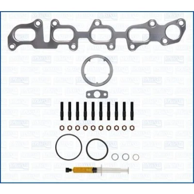 Imagem de AJUSA JTC12299 Kit de montagem, turbocompressor with studs, syringe oil com juntas instruções montagem VOLKSWAGEN: Golf 7 Variant,