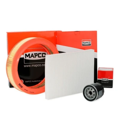 Imagem de MAPCO 68804 Elemento de filtro sem bujão despejo do óleo três peças VOLKSWAGEN: Lupo / 3L