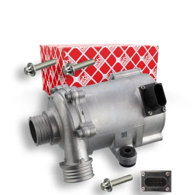Imagem de FEBI BILSTEIN 103680 Bomba de água com parafusos elétrico, eletromagnético BMW: 1 Hatchback, 5 Touring, 3 Touring