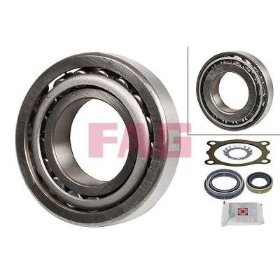 Imagem de FAG 713 6134 10 Kit de rolamento roda A imagem corresponde ao volume fornecimento 80,00, 80,00 NISSAN: Pick Up, TERRANO 2, 1