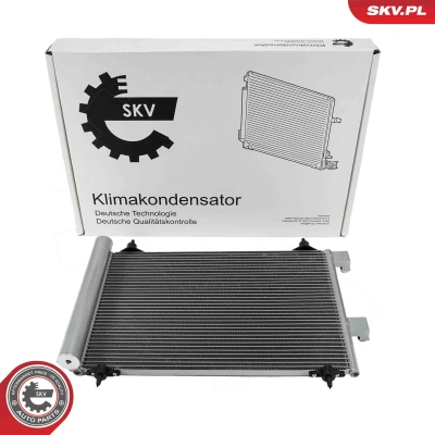 Imagem de ESEN SKV 86SKV316 Condensador com secador Alumínio 560mm CITROËN: C4 I Hatchback, C5 Carrinha, PEUGEOT: 307 SW, Carrinha