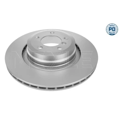 Imagem de MEYLE 315 523 0056/PD Disco de travão Eixo traseiro 370 24 5 120 ventilado Revestido a discos zinco com parafusos PD Quality BMW: 7