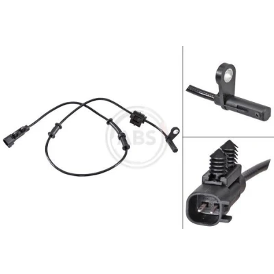 Imagem de A.B.S. 31821 Sensor de ABS activo 710mm 800mm 31mm preto LANCIA: Thema Sedan