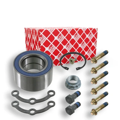 Imagem de FEBI BILSTEIN 08220 Kit de Rolamento roda Eixo traseiro esquerdo, direito com material montagem 88 esferas oblíquo