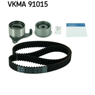 Imagem de SKF VKMA 91015 Jogo de correias dentadas 128 com perfil dentado arredondado