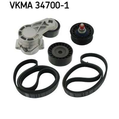 Imagem de SKF VKMA 34700 1 Jogo de correias trapezoidais estriadas FORD: Transit Mk6 Van, Minibus, PEUGEOT: Boxer FIAT: Ducato III Van