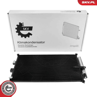 Imagem de ESEN SKV 86SKV160 Condensador com secador Alumínio 667mm HONDA: Civic VIII Sedan (FD, FA) 1.6, 1.8 2005 2012