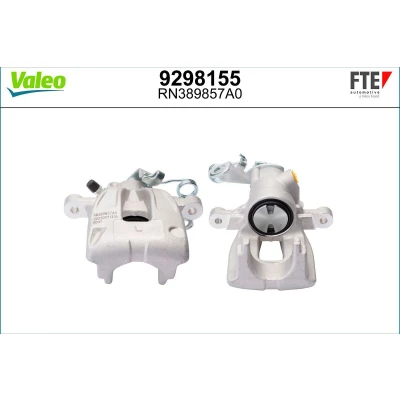 Imagem de FTE 9298155 Pinça de travão cinzento Alumínio Eixo traseiro esquerdo sem suporte PEUGEOT: 307 SW, Carrinha, Hatchback