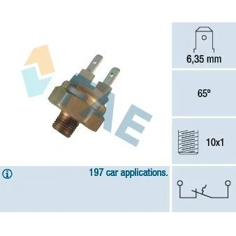 Imagem de Interruptor de temperatura, pré aquec. do colector admissão FAE 35440