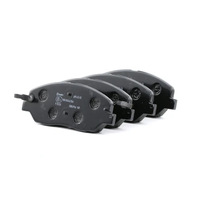 Imagem de BREMBO P 30 036 Jogo de pastilhas para travão disco com avisador sonoro desgaste chapa anti ruído acessórios KIA: SORENTO 2