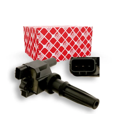 Imagem de FEBI BILSTEIN 30261 Bobina de ignição preto HYUNDAI: Santa Fe I, Trajet, KIA: SORENTO 1