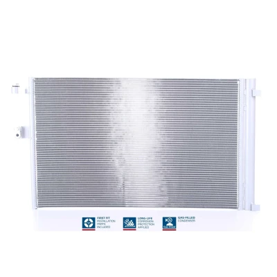 Imagem de NISSENS 941187 Condensador com secador Alumínio 660 R 134a