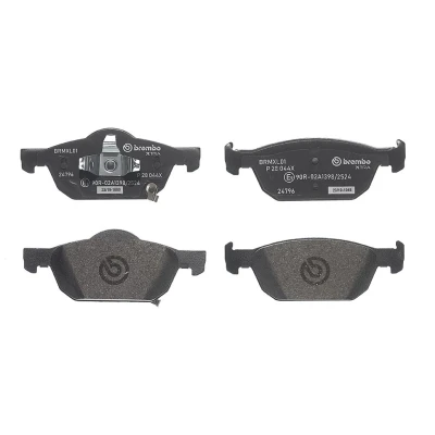 Imagem de BREMBO P 28 044X Jogo de pastilhas para travão disco com avisador sonoro desgaste sem acessórios HONDA: ACCORD 8 Kombi,